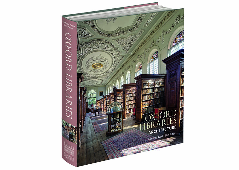 A 3D view of the book 'Oxford Libraries Architecture'