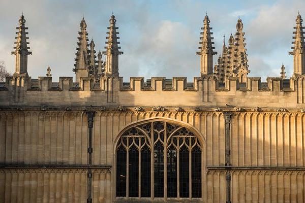 Exterior and skyline of the Old Bodleian Library
