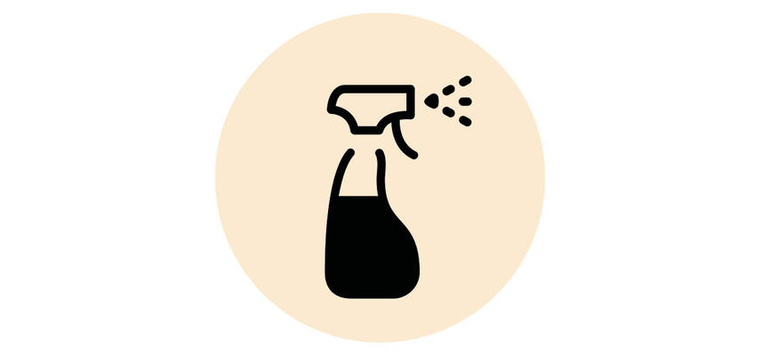 Cleaning bottle icon