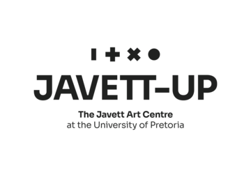 The logo of the Javett Art Centre at the University of Pretoria