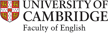 The crest logo of the University of Cambridge Faculty of English