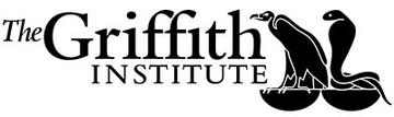 The Griffith Institute The text of the Griffith Institute alongside and eagle and a cobra