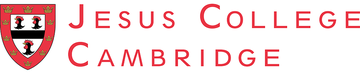 The crest logo of Jesus College Cambridge