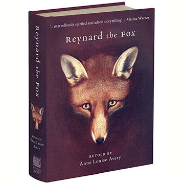 The front cover of a book - the face of a fox stares out