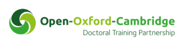 The circular green logo of the Open-Oxford-Cambridge Doctoral Training Partnership