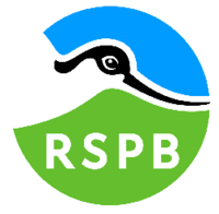Green and blue logo of the RSPB